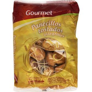 Gourmet Panecillos Tostados Integrales 400g