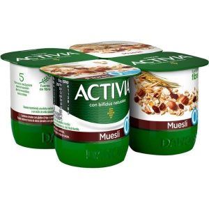 Activia Muesli paquete de 4
