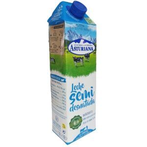 Leche Asturiana semi 1l.