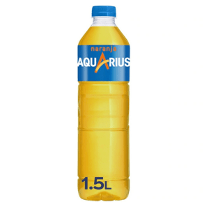 Refresco aquarius naranja 1 litro