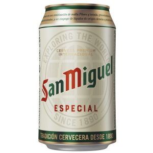Cerveza San Miguel lata