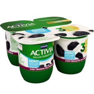 Activia con trozos de ciruela paquete de 4 unidades Alimentación Maria José Arens de Lledó