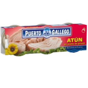 Atun Puerto gallego paquete de 3 latas