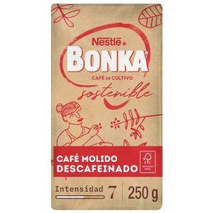 Cafe Bonka descafeinado 250g.