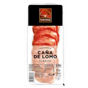 Caña de Lomo Navidul loncheado Alimentación Maria Jose
