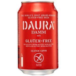 Cerveza Estrella Damm Daura lata