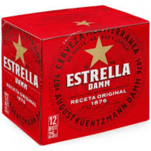 Cerveza Estrella Damm p-12