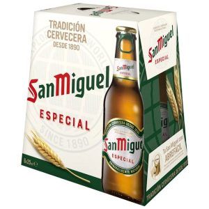 Cerveza San Miguel especial paquete de 6 unidades alimentacion maria jose arens de lledo matarraña