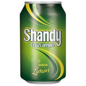 Cerveza Shandy lata limón alimentacion maria jose arens de lledo matarraña