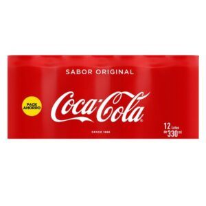 Coca Cola lata paquete de 12 unidades Alimentación Maria José Arens de Lledó