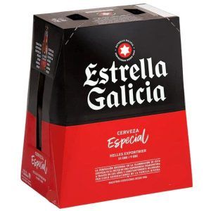 Cerveza Estrella Galicia paquete 6 unidades