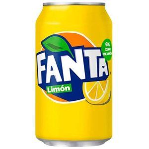 Fanta limon lata