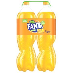 Fanta naranja pack 2 litros