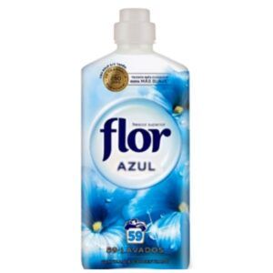 Flor suavizante azul concentrado 59 lavados frescor superior tejidos más cuidados. Tienda Alimentación Maria José