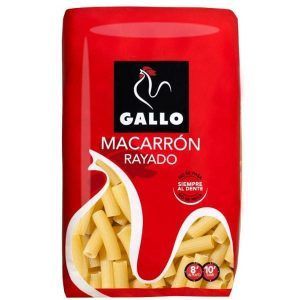 Gallo macarrón rayado