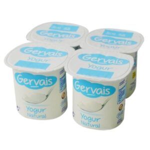 Gervais naturales 4 unidades
