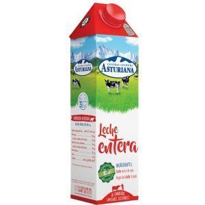 leche asturiana entera 1 litro