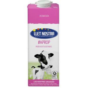 leche nostra desnatada 1 litro