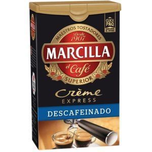 marcilla creme descafeinado