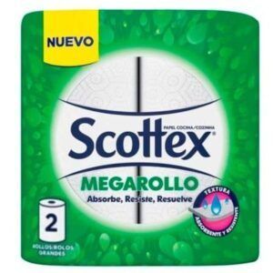 Papel Cocina Scottex 2 rollos