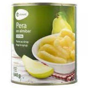 Pera en almibar Coaliment