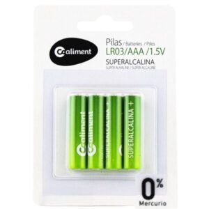 Pilas superalcalinas Coaliment, LR03 4 unidades Alimentación Maria José