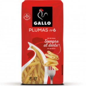 Pasta Gallo pluma nº6