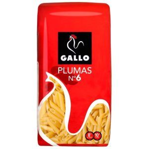 Macarrones Gallo Pluma nº6