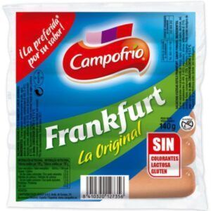 Salchichas Frankfurt Campofrio Alimentación Maria José Arens de Lledó