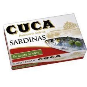 Sardinas en aceite de oliva Cuca