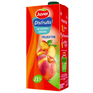 Zumo Disfruta melocoton Juver 1l.