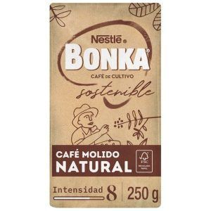 cafe bonka natural 250 gramos