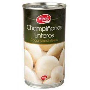 Champiñones enteros Vivo en lata