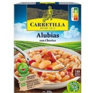 Alubias Carretilla con chorizo