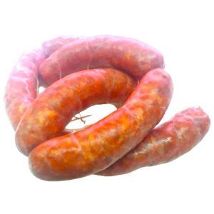 Chorizo fresco casero Alimentación carnicería Maria José en Arens de Lledó Matarraña embutidos artesanos.