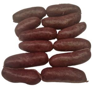 Nudos de morcillas de cebolla caseras elaboracion natural al estilo de las abuelas