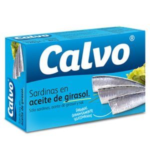 Sardinas Calvo aceite de girasol