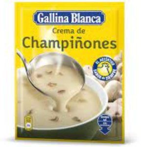 Gallina Blanca champiñones