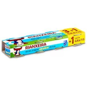 Atun Rianxeira paquete de 3+1