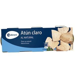 Atun al natural Coaliment paquet 3 latas