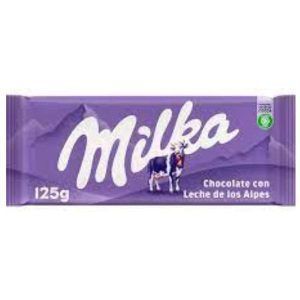 Chocolate Milka 125 gramos