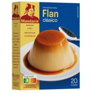 Flan Mandarin clásico 20 flanes