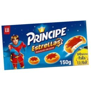 Galletas Principe estrellas 150 gramos
