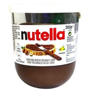 Nutella 200g. Alimentacion Maria Jose