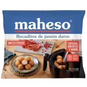 Bocaditos de jamón duroc 300 gramos Maheso
