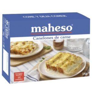Maheso canelones de carne 1 kilo