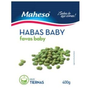 Maheso habas baby 400 gramos