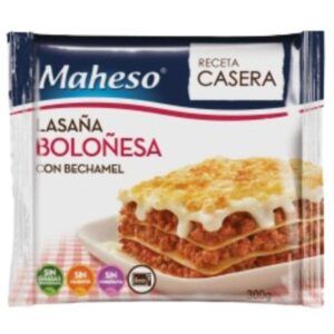Maheso lasaña boloñesa 300 gramos
