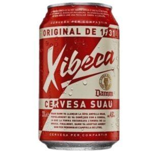 Cerveza Xibeca lata Alimentación Maria José