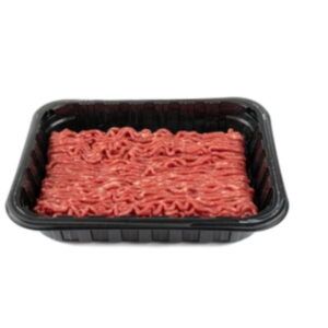 Bandeja de 300 gramos de preparado de carne picada de ternera con textura jugosa y color rosado natural para cocinar en alimentacion maria jose